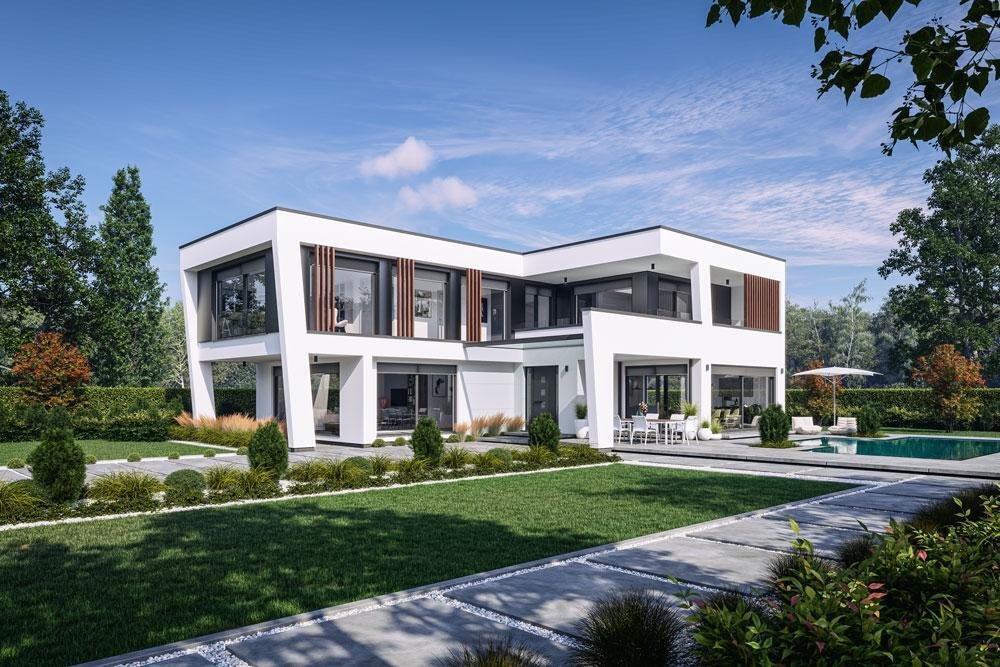 Exklusives Traumhaus Miami inklusive Bodenplatte und Grundstück